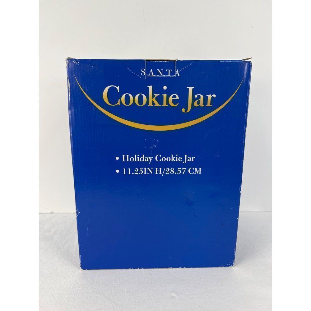 Santa Claus Holiday Cookie Jar 11.25" Distributed For Rite-Aid Rite Aid - Picture 3 of 8
